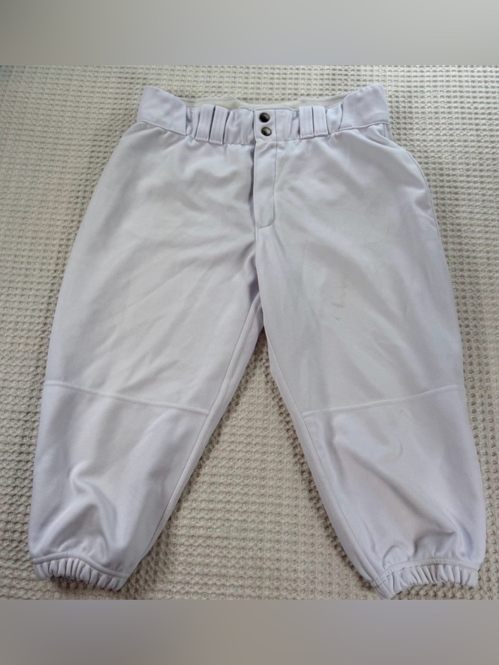 EvoShield Men's White Baseball Pants- Knicker Style